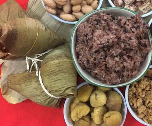 養生素粽 